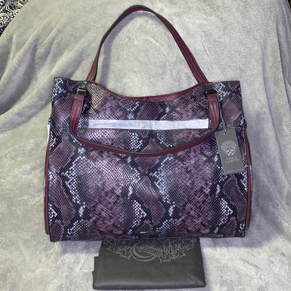 Vince Camuto Genuine Leather Tote